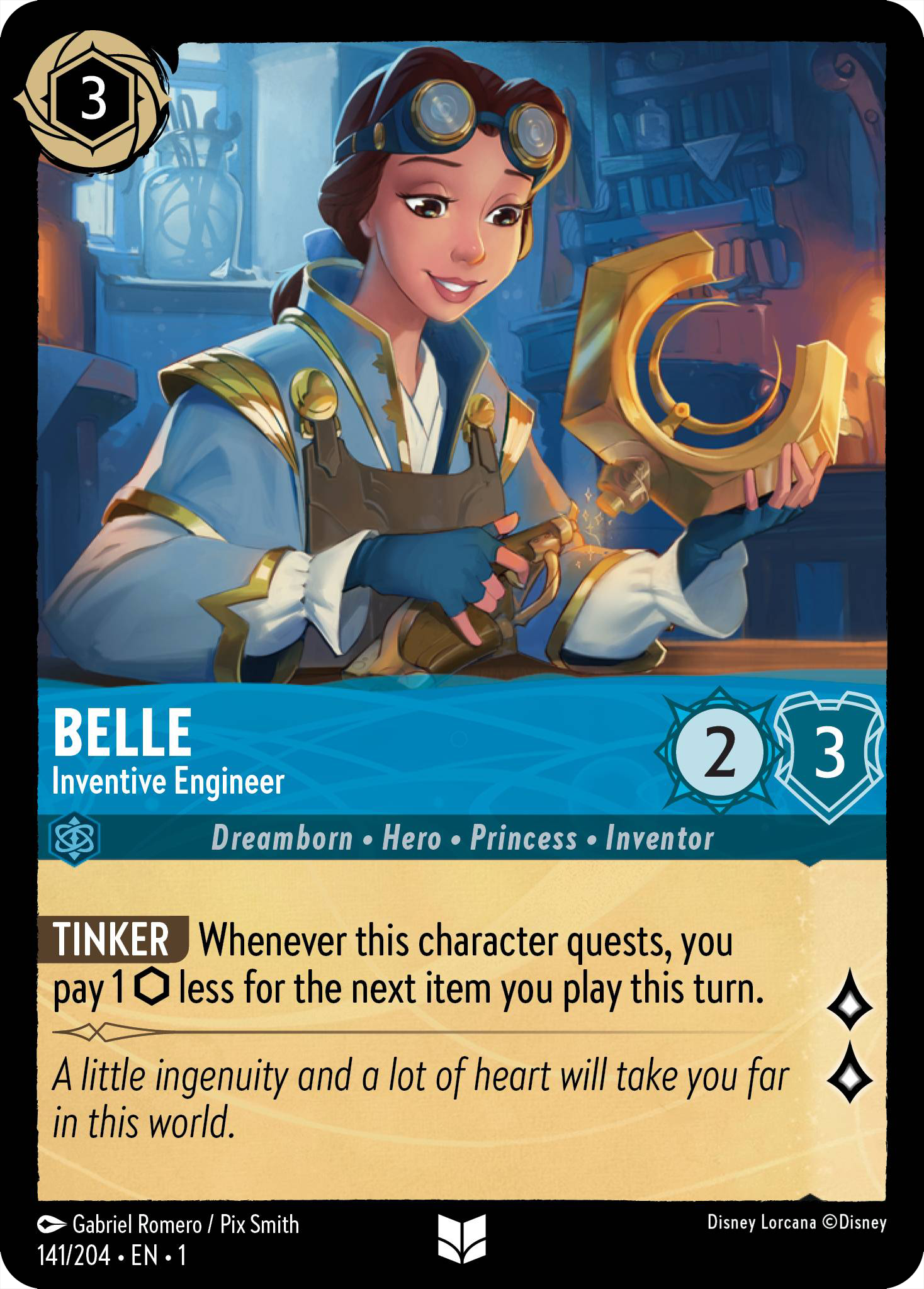 Belle - Inventive Engineer alt