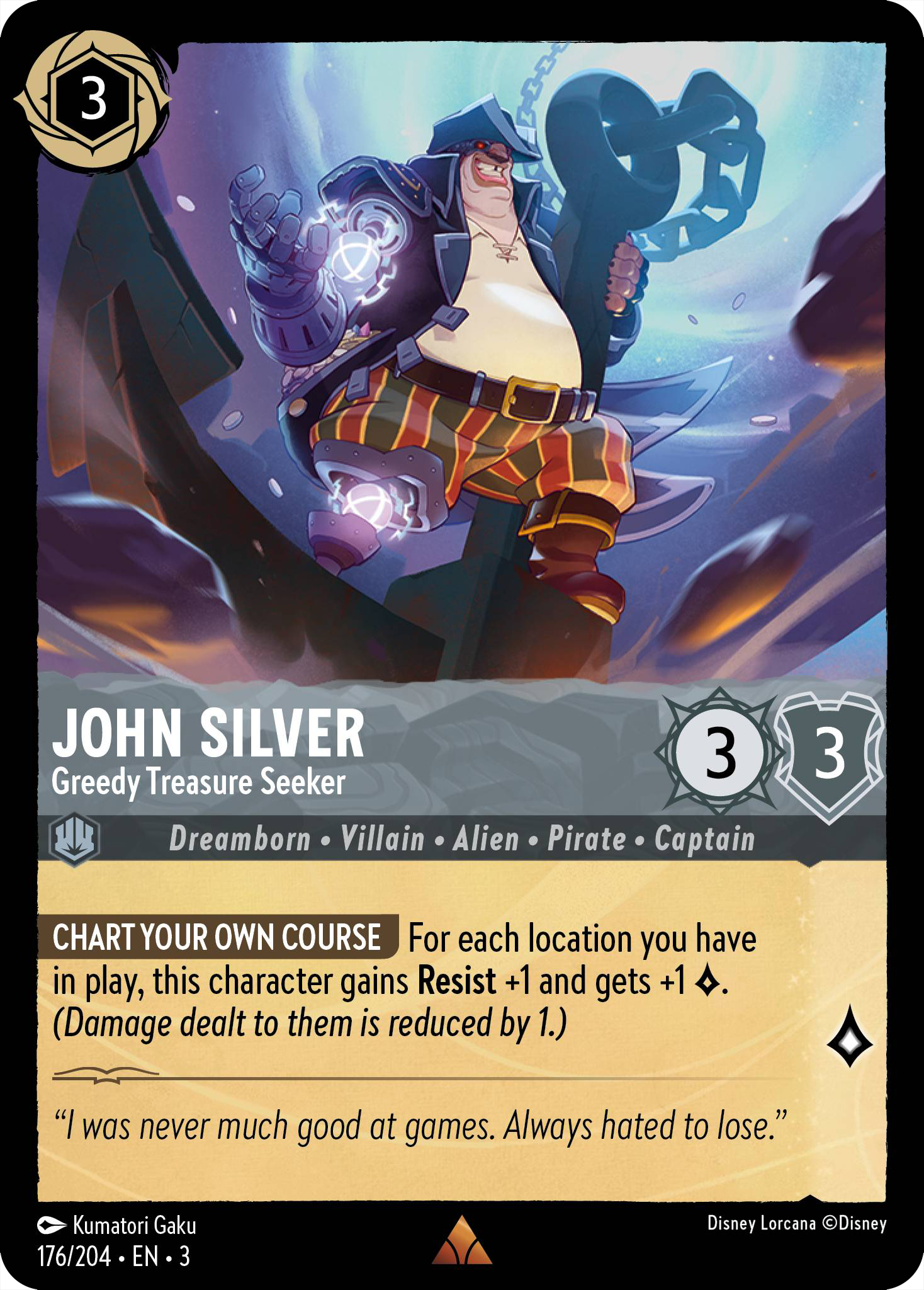 John Silver - Greedy Treasure Seeker alt