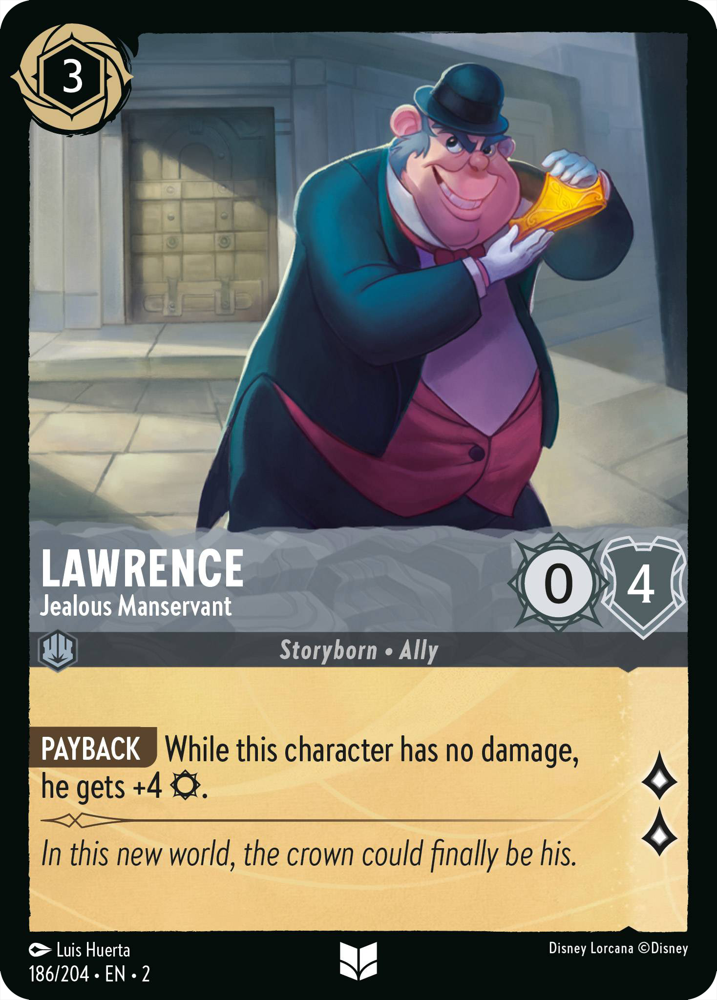 Lawrence - Jealous Manservant alt