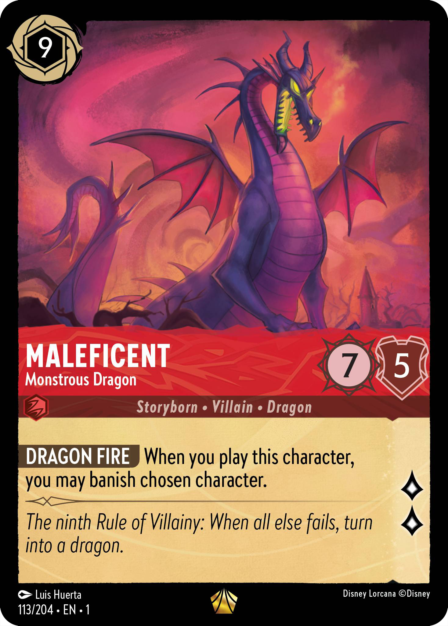 Maleficent - Monstrous Dragon alt