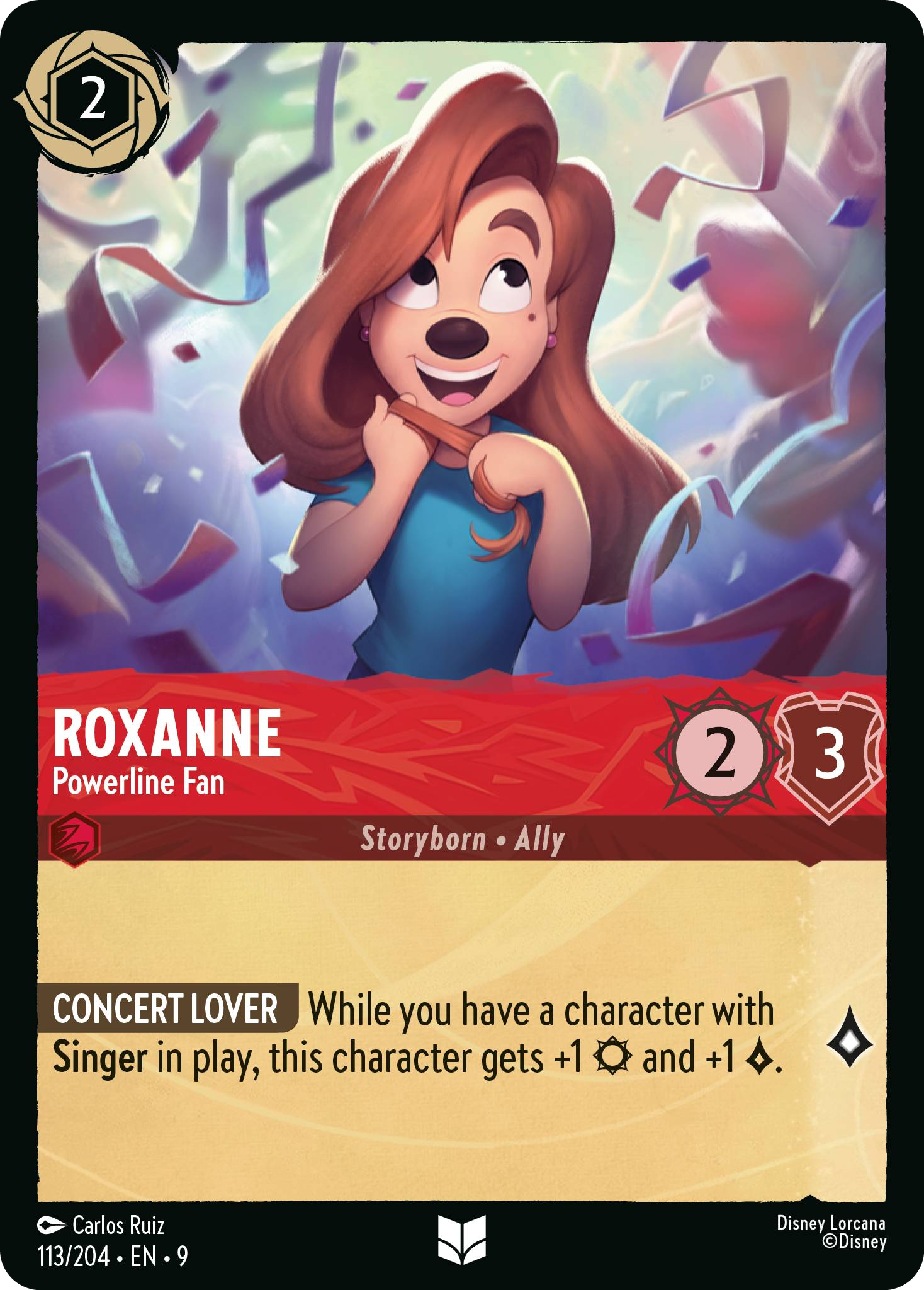 Roxanne - Powerline Fan alt