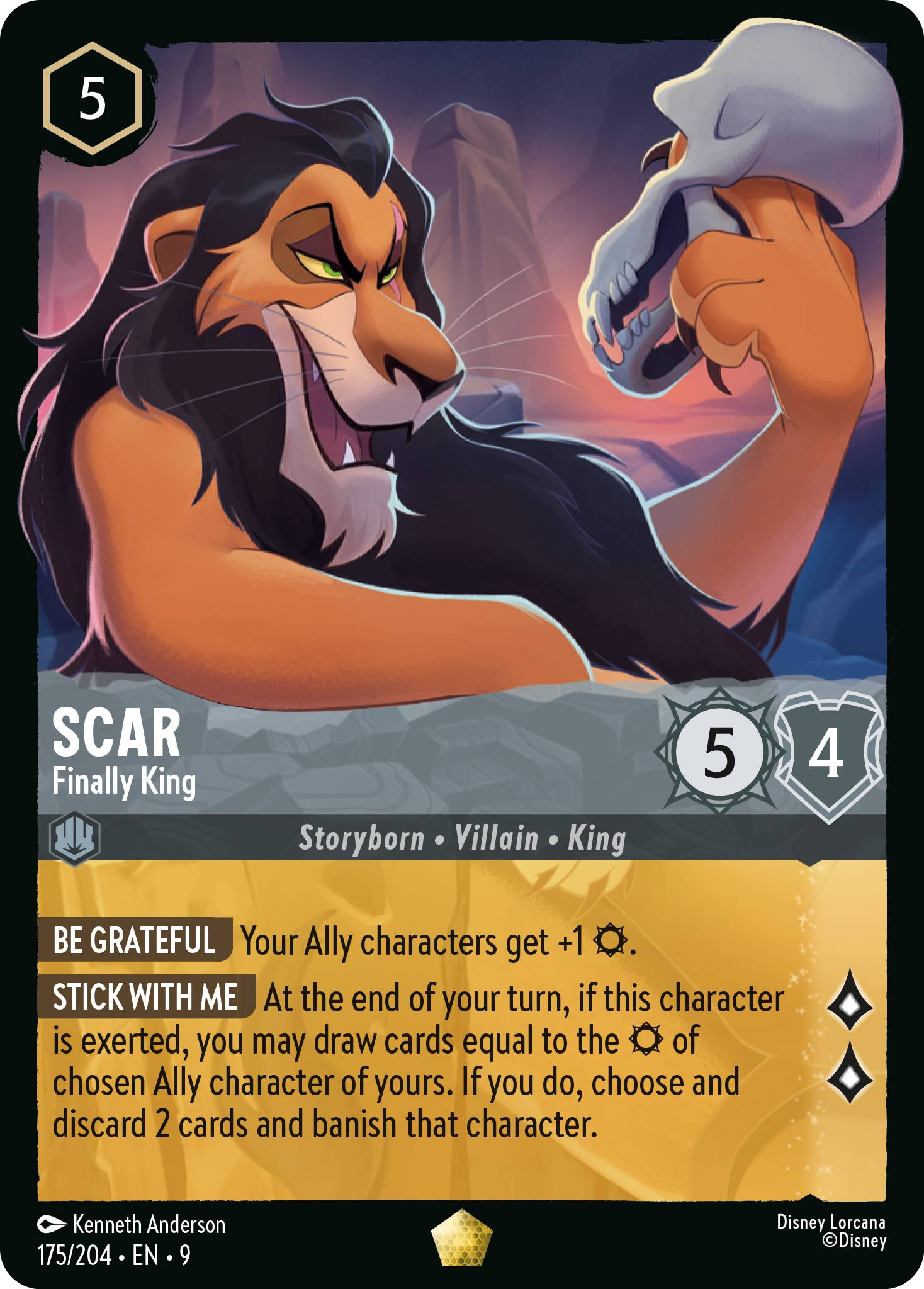 Scar - Finally King alt