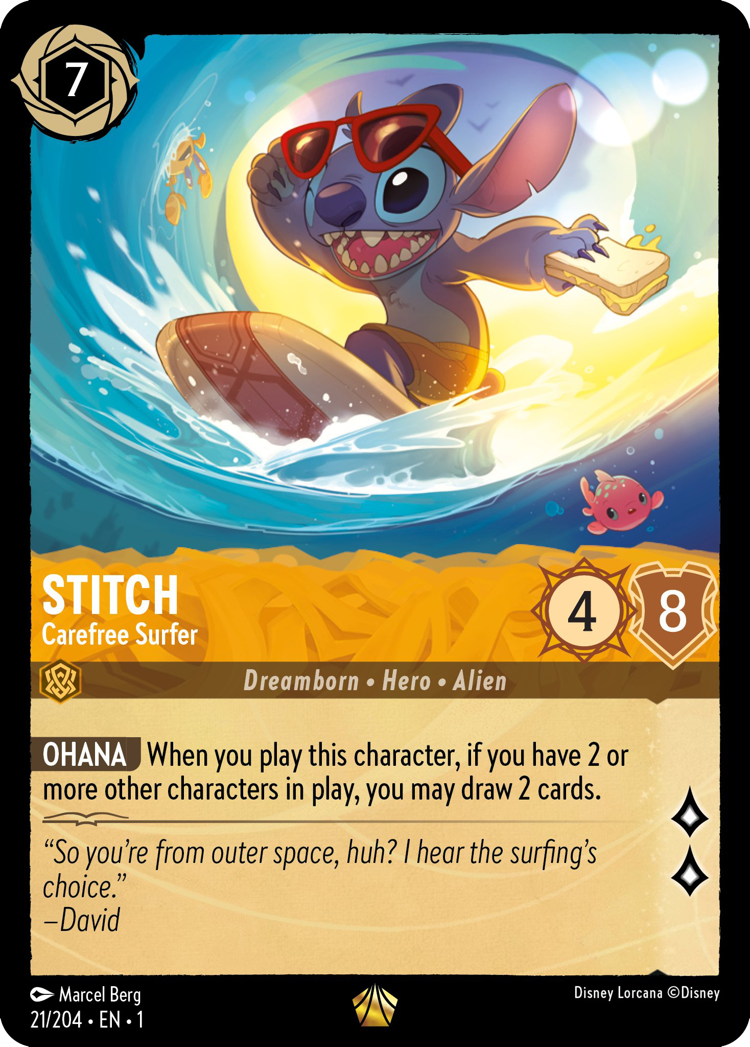 Stitch - Carefree Surfer slt