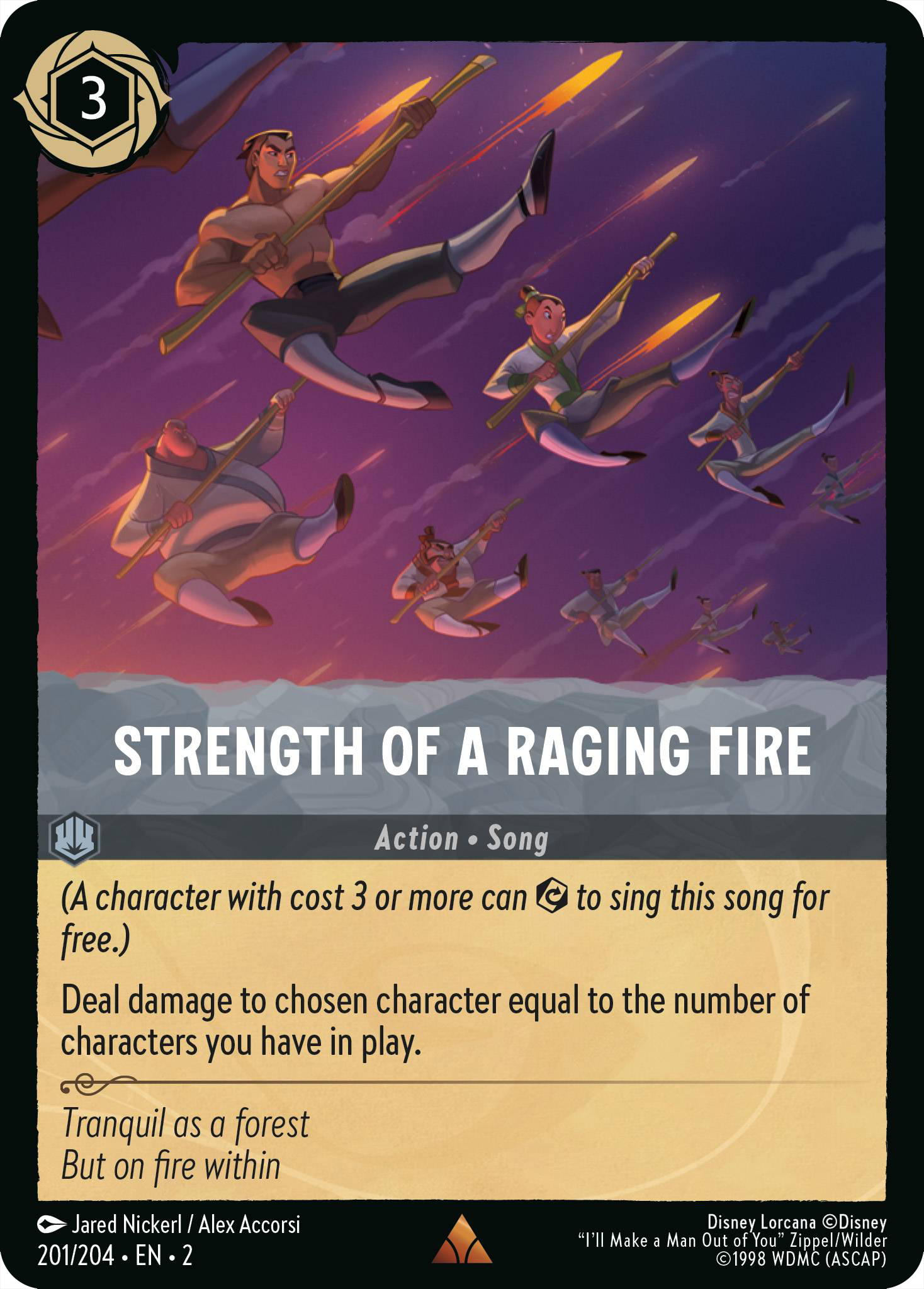 Strength of a Raging Fire alt